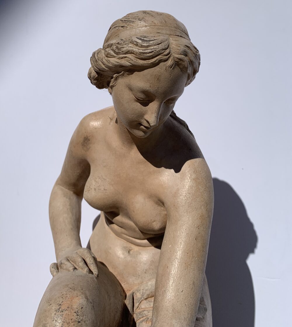 Scultura in terracotta - Venere. Italia, XVIII secolo. - immagine 5