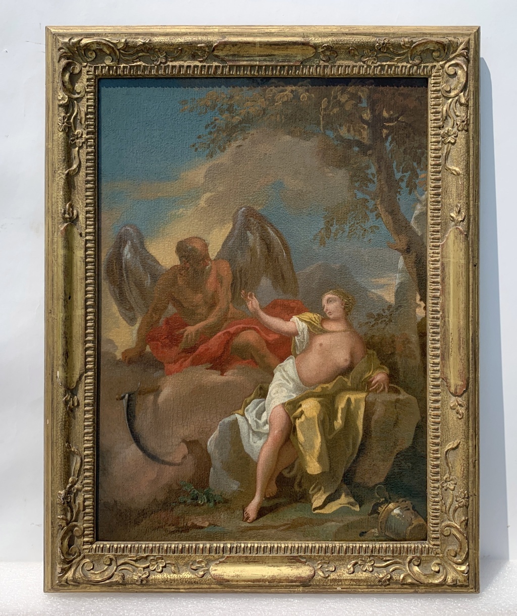 Cerchia di Sebastiano Ricci (Belluno 1659 - Venezia 1734) - Il Tempo e la Giovinezza. - immagine 6