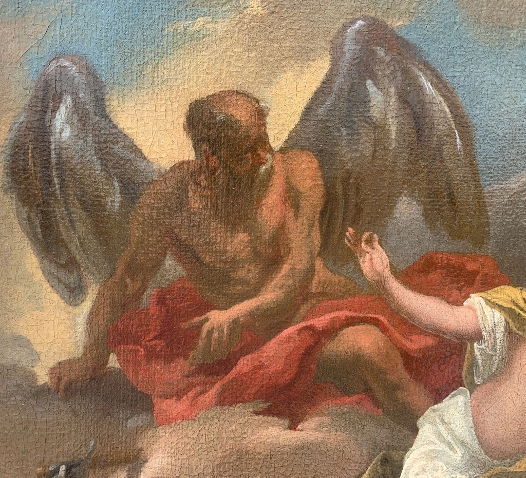 Cerchia di Sebastiano Ricci (Belluno 1659 - Venezia 1734) - Il Tempo e la Giovinezza. - immagine 7